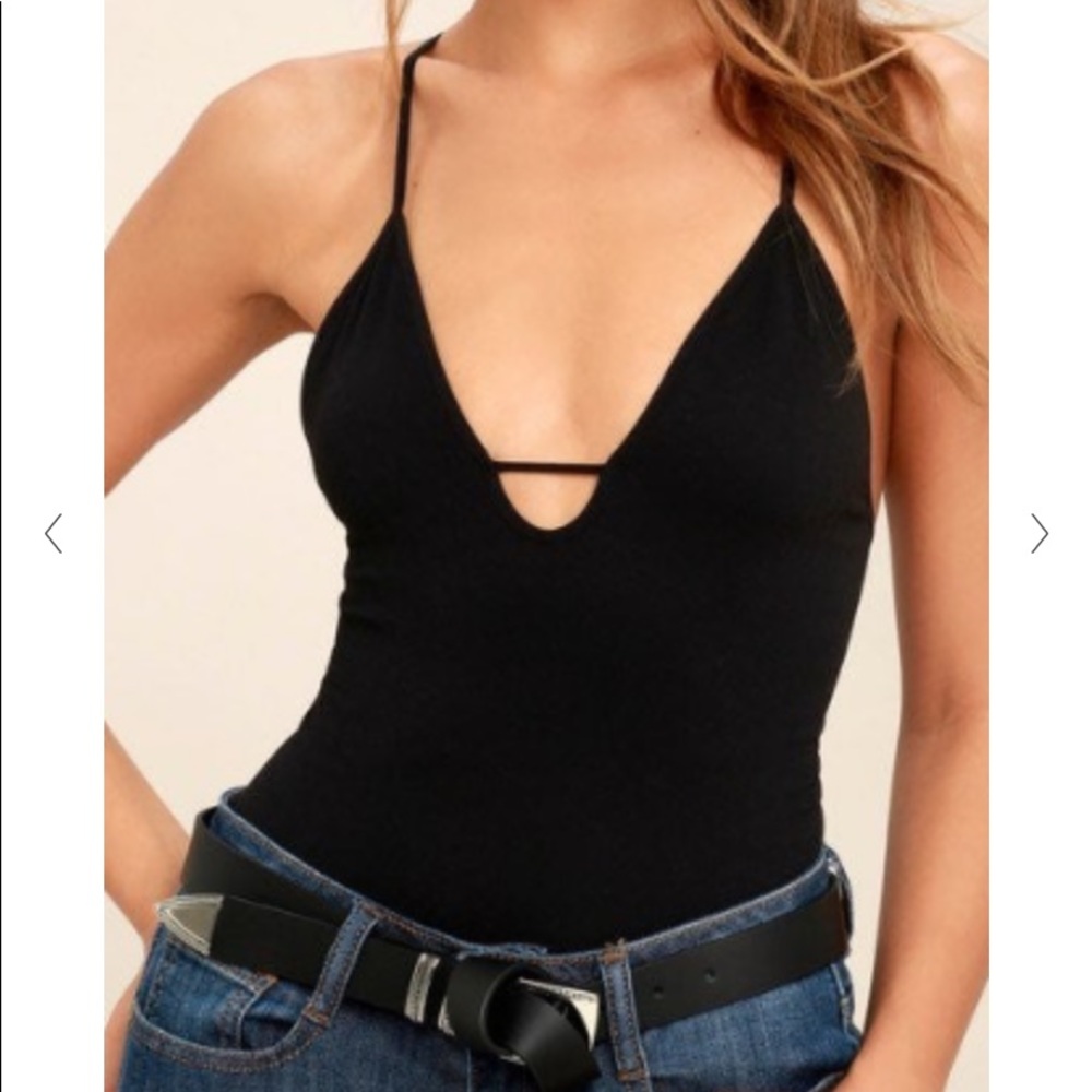 Free people Racerback body suit
